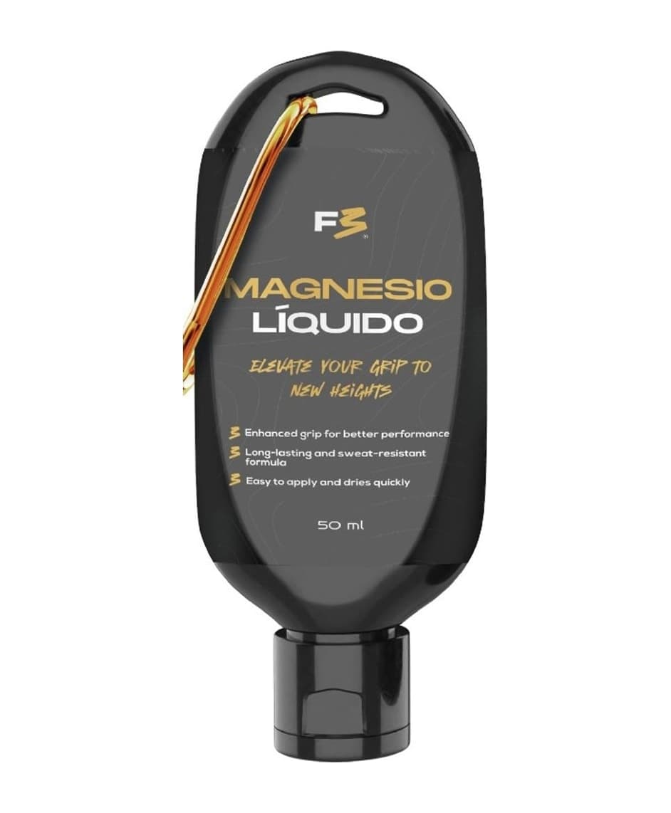 Bote de magnesio líquido F3RALS 50 ml con mosquetón
